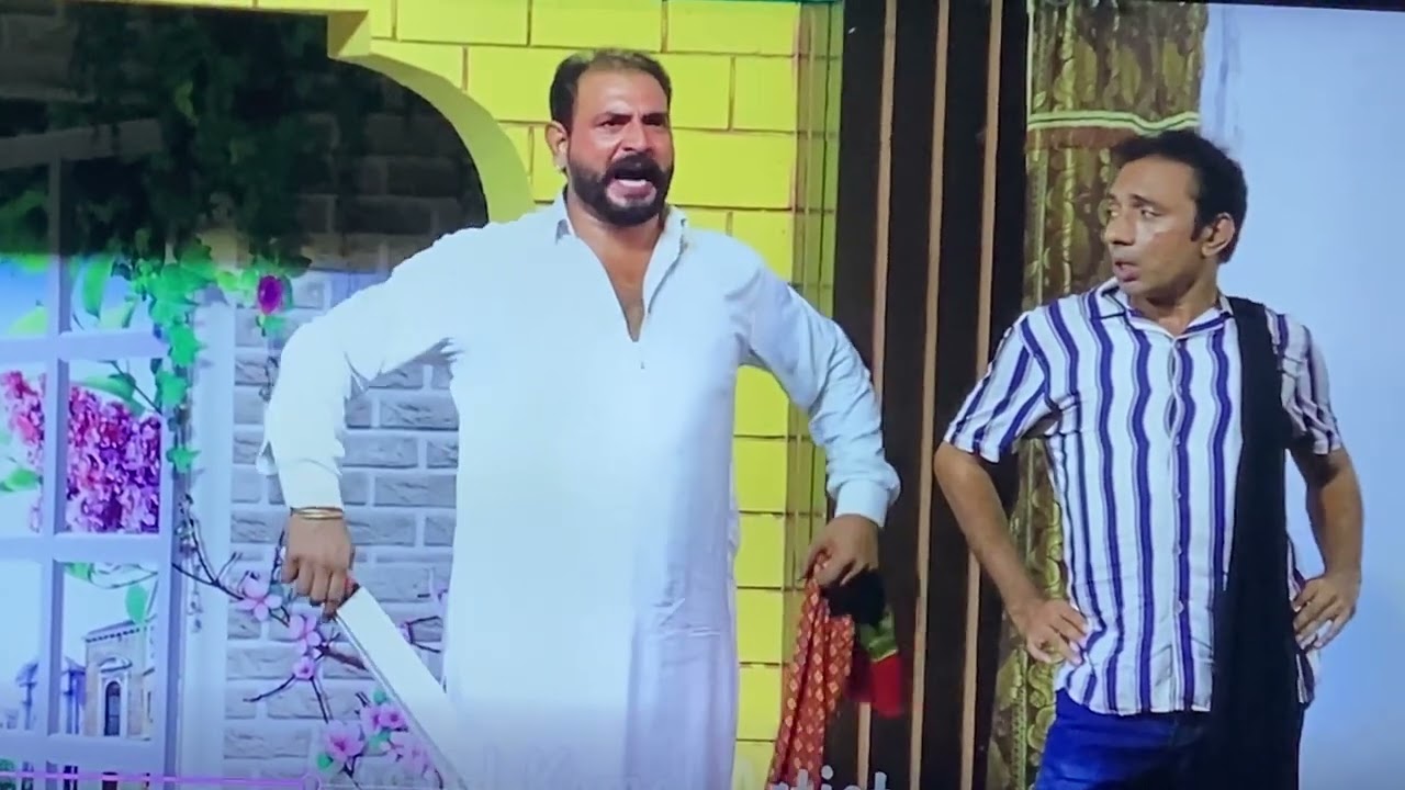 Epic comedy by Rashid Kamal wity Billa Sheikhupuria funny stage drama comedy clip