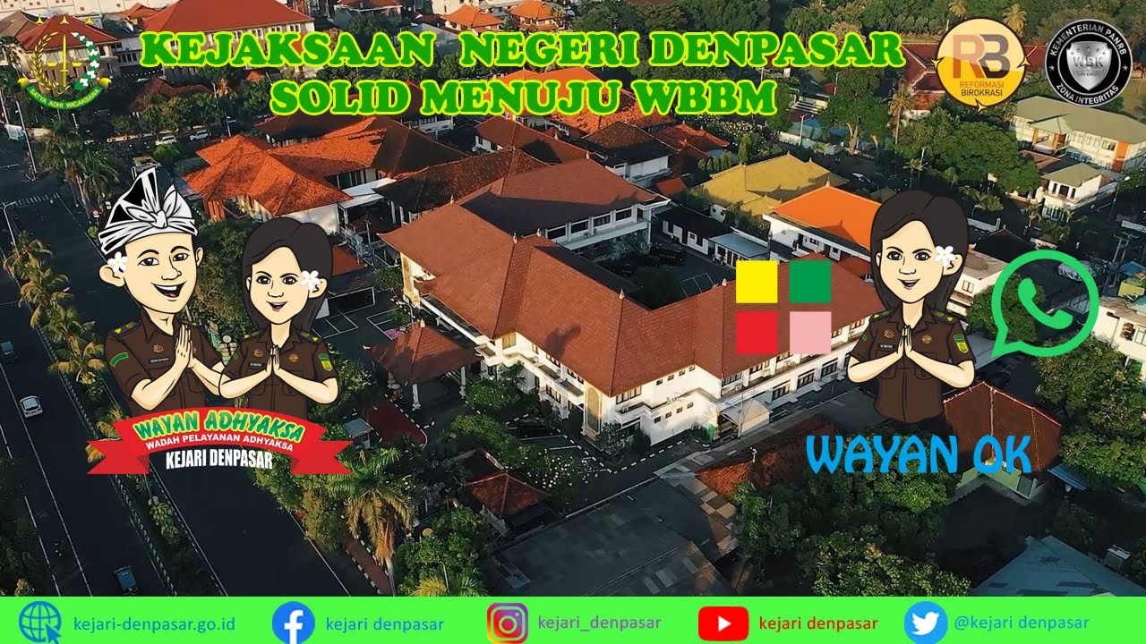 Kejaksaan Negeri Denpasar Solid Menuju Wilayah Birokrasi Bersih dan Melayani Tahun 2021