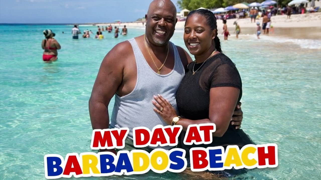 “My First Time at a Barbados Beach! Caribbean Water Like I’ve Never Seen 🌊🇧🇧”