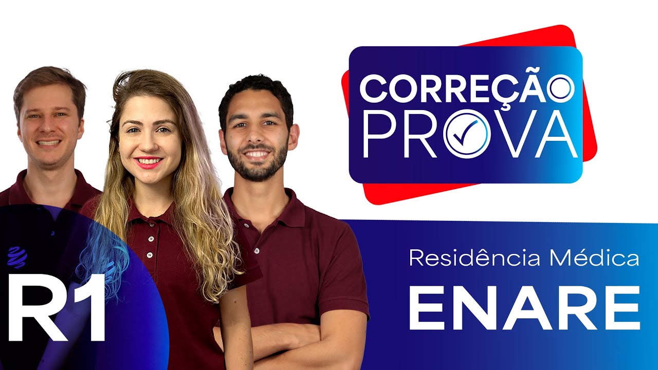 Gabarito Residência Médica ENARE 2024 - Correção Pós-Prova - Ao Vivo