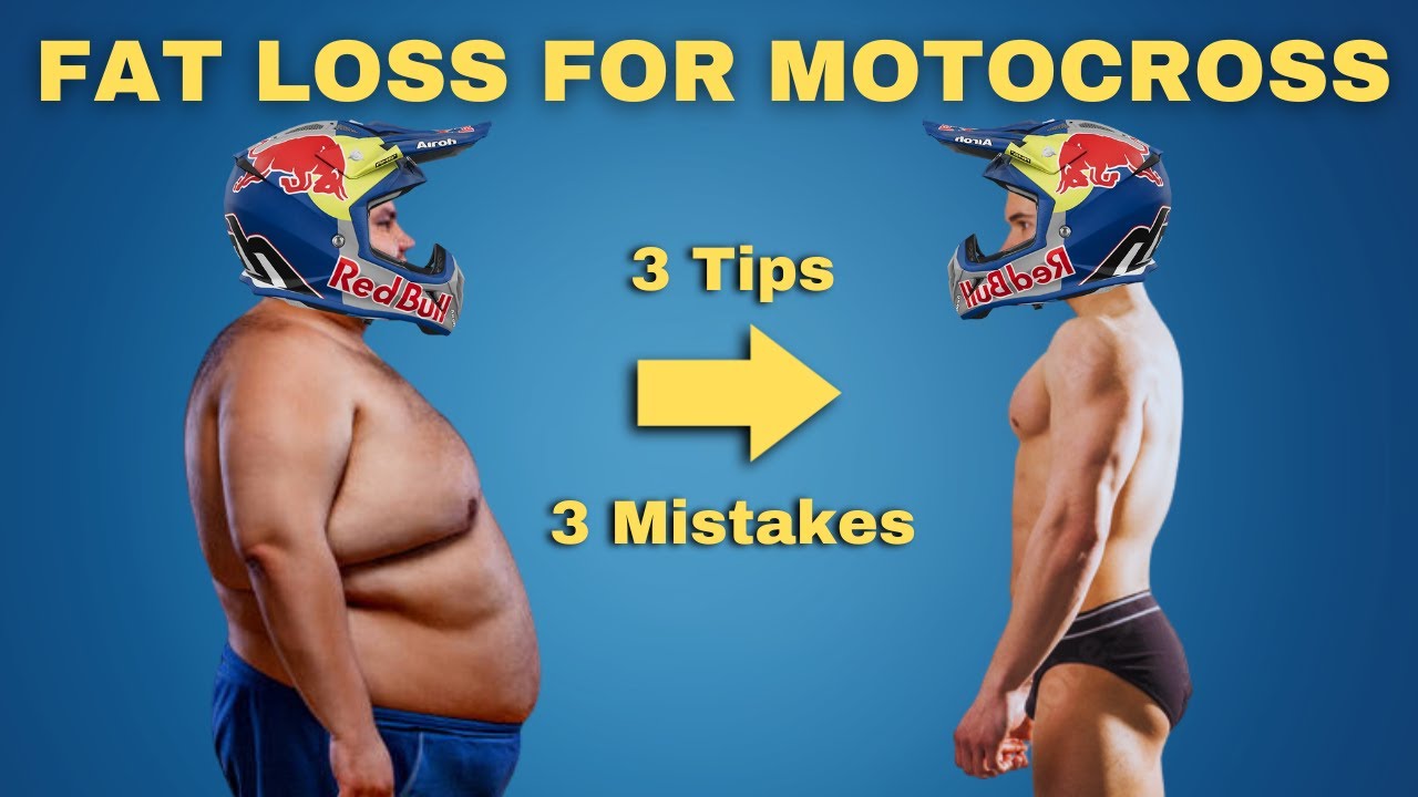 3 Simple Fat Loss Tips For Motocross Riders and 3 HUGE Mistakes
