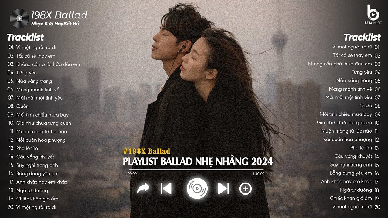 Nhạc Ballad 8x9x - Nhạc Xưa Chill Nhẹ Nhàng - Top Nhạc Trẻ Xưa Hot TikTok ♫ Nhạc Chill Hot TikTok