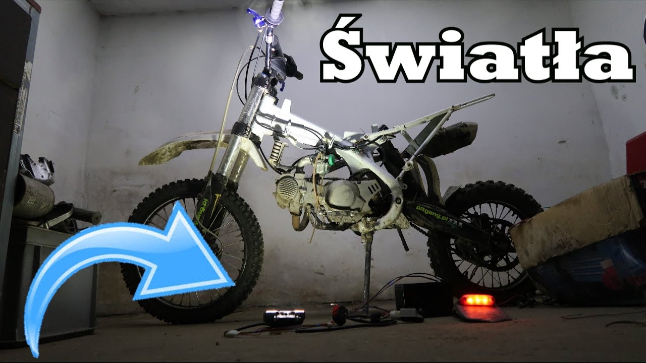 Światła w Pitbike / Co potrzeba? Podstawy