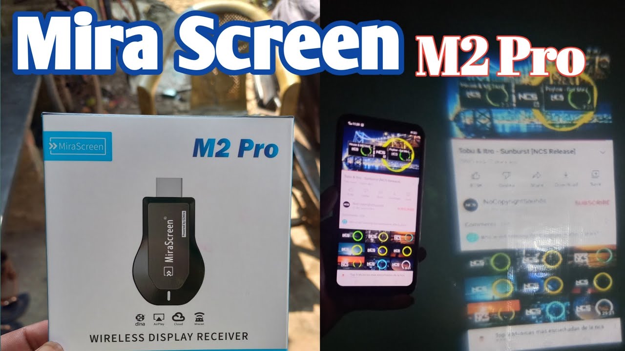 mirascreen m2 pro | mirascreen m2 pro to projector connect | mirascreen m2 pro unboxing 2022