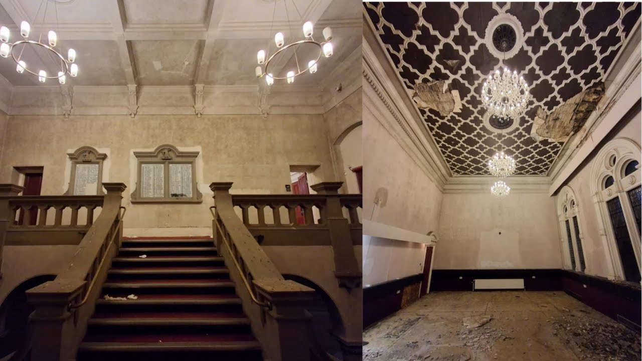 ABANDONED TOWN HALL IN THE NORTH EAST 
