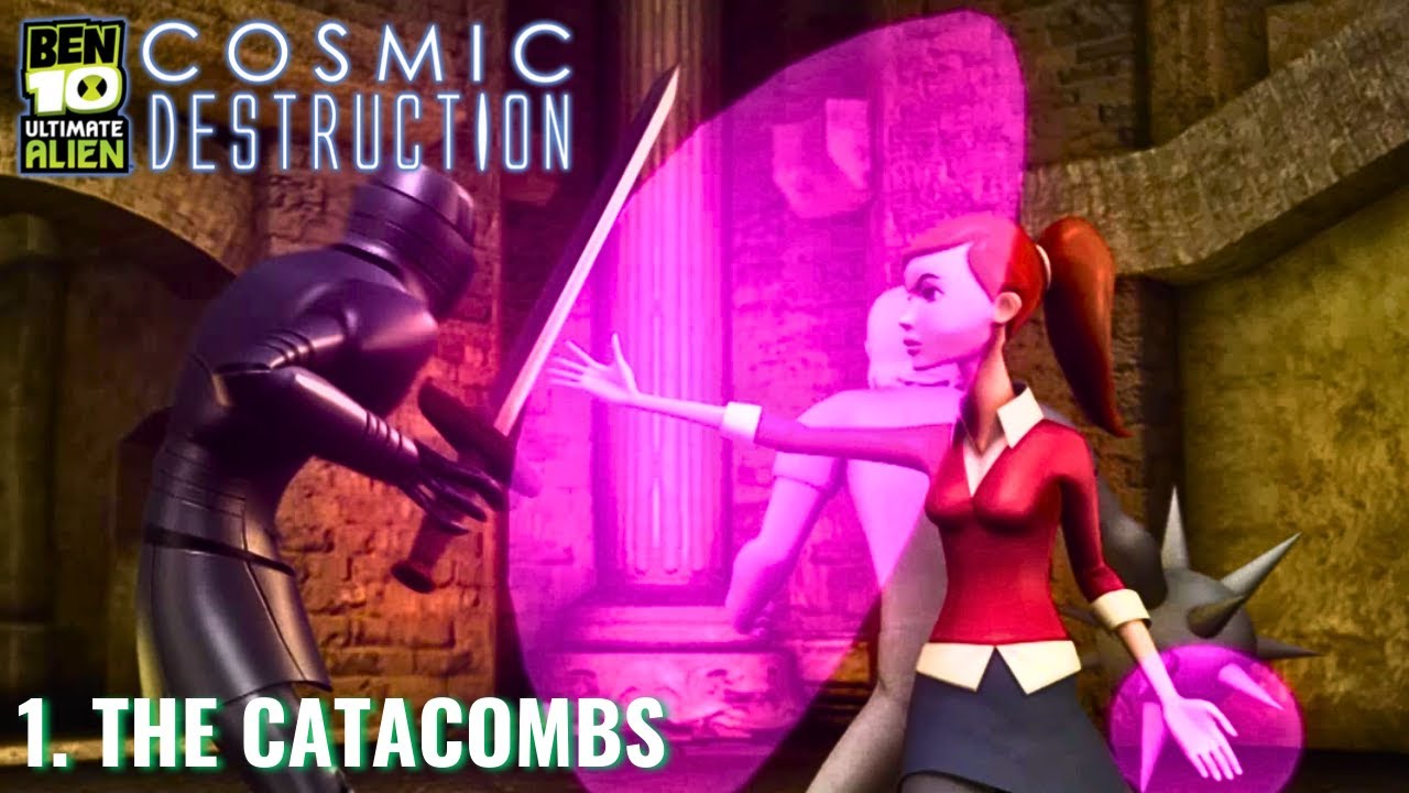 MISSION 1 : The Catacombs || BEN 10 Ultimate Alien Cosmic Destruction || PS3 GAMEPLAY