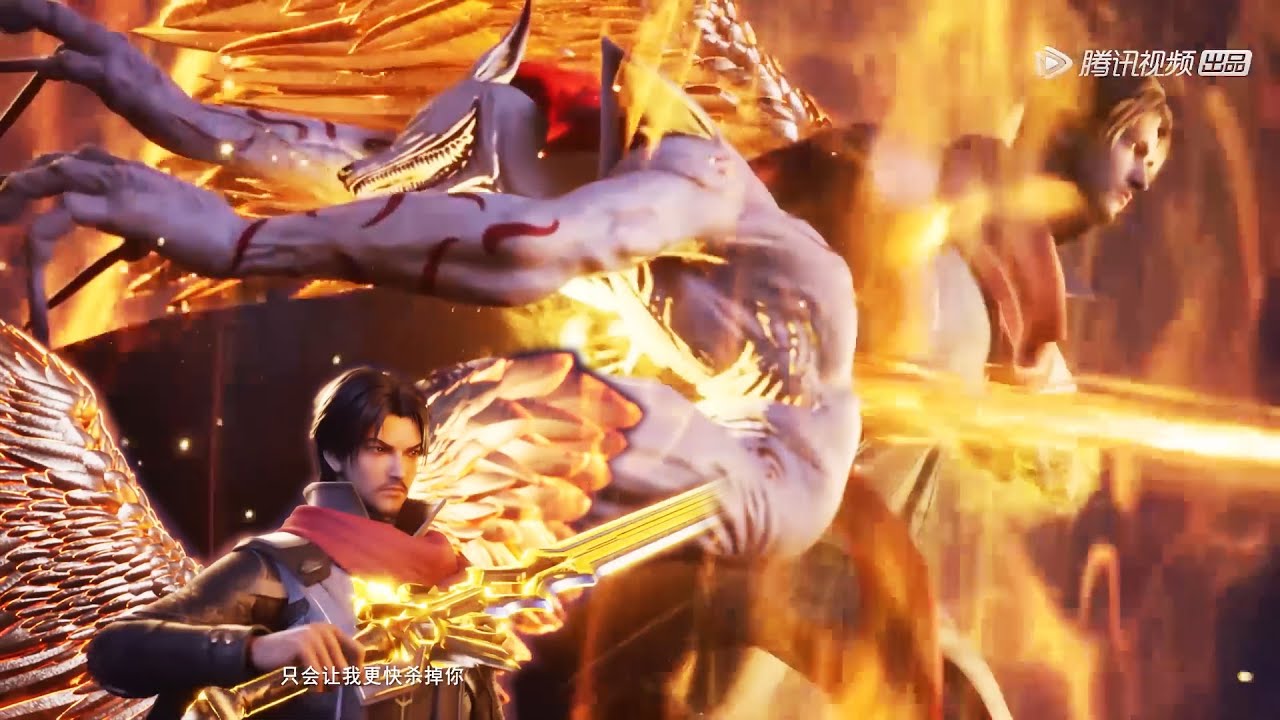 ⚜️狼魔神真身登场！龙星宇赤手空拳暴揍狼魔神！无情嘲讽！“你是我见过最弱的魔神！”【神印王座 Throne of Seal】