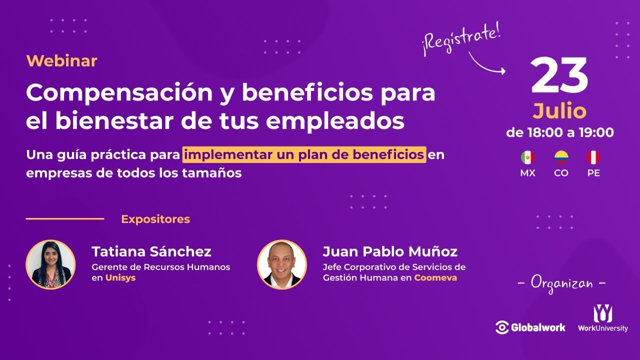 Compensación y beneficios para el bienestar de tus empleados