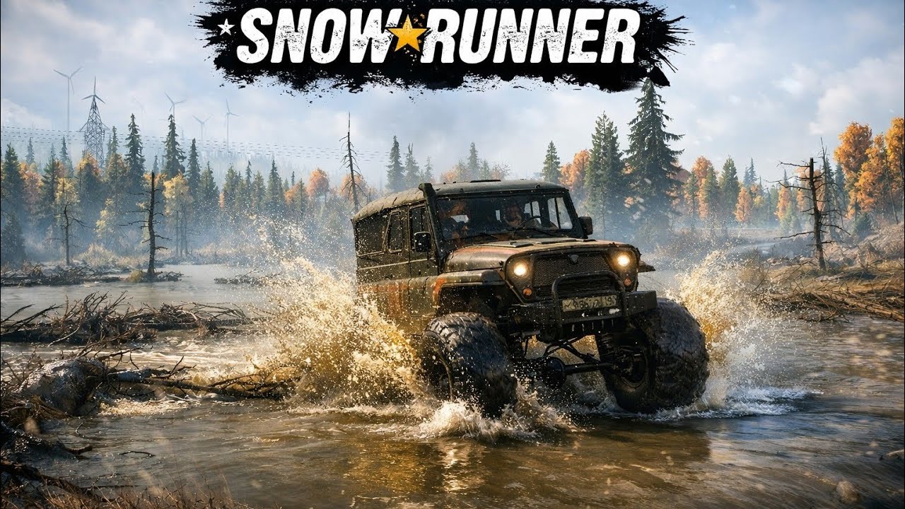 Pierwsza gleba zaliczona😂😂 Zwiad!!!😱😱 | Snowrunner #2