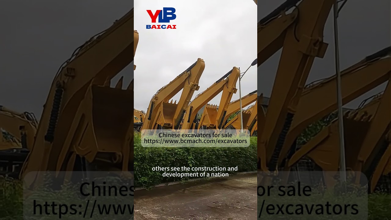 Excavators: Machines of Progress or Symbols of Wealth? What Do You See?#excavator #excavatorforsale