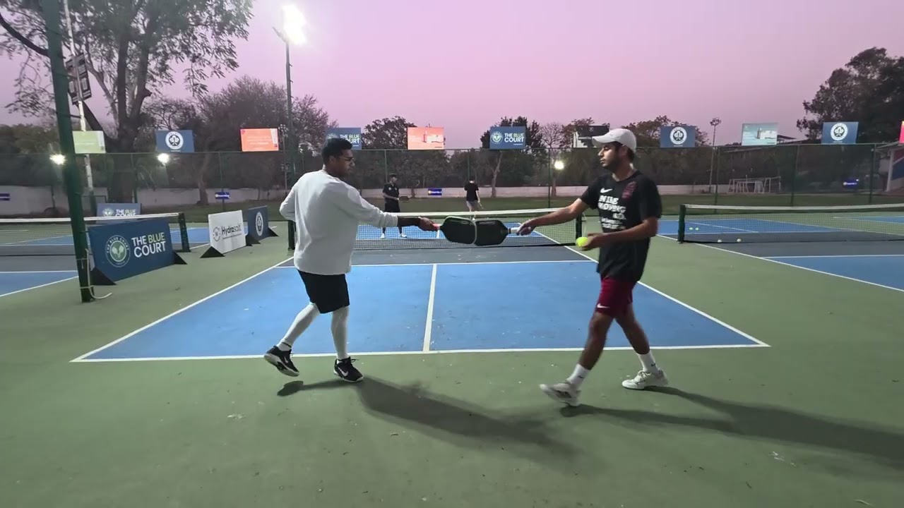 Practice Game 1: Annanmay and Shaurya VS Om and Rayaan