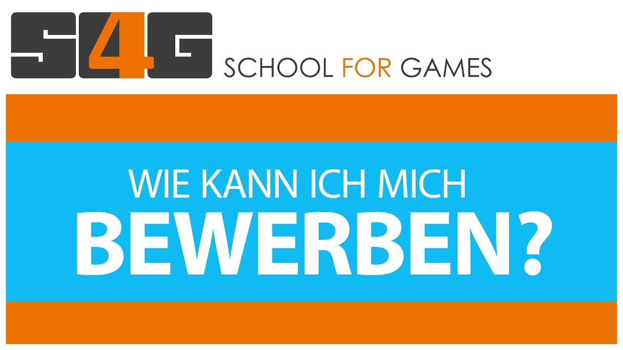 Wie bewerbe ich mich für die S4G?