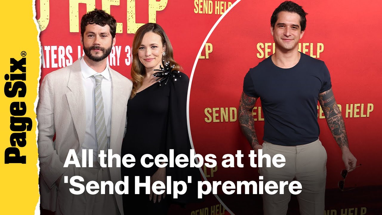 Dylan O'Brien and Tyler Posey have a 'Teen Wolf' reunion at  the 'Send Help' premiere
