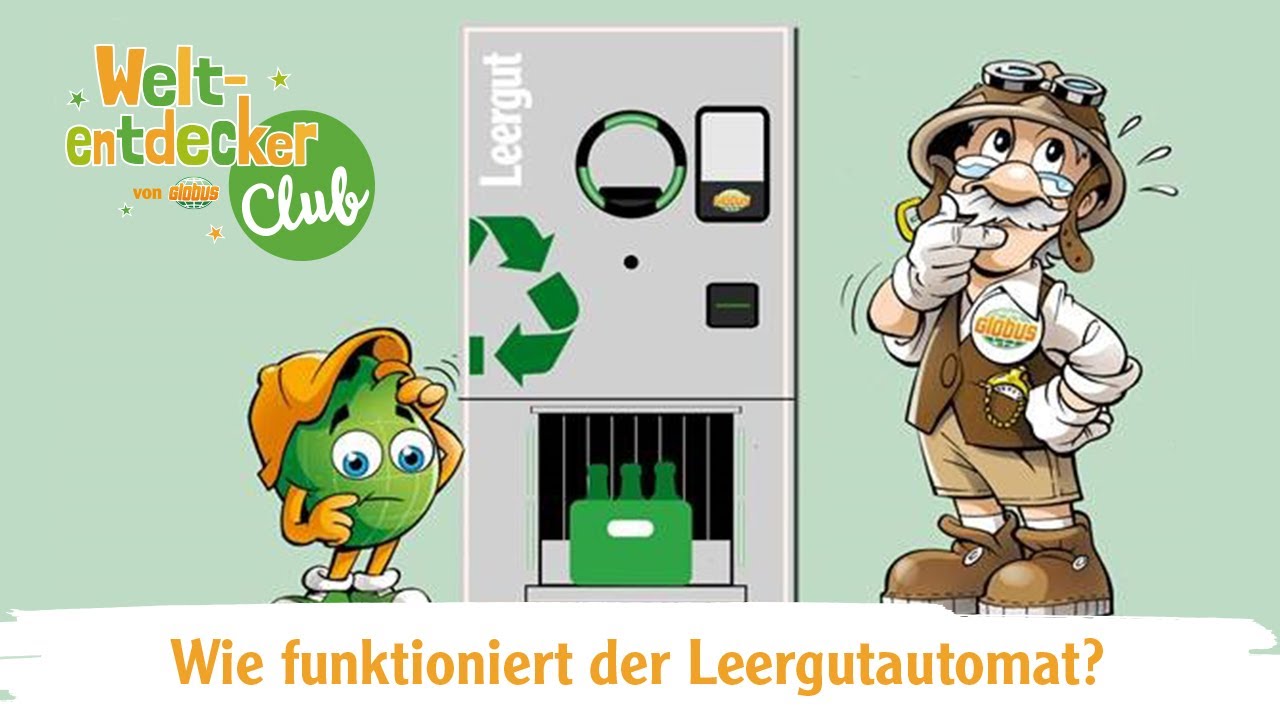 Wie funktioniert ein Leergutautomat? - Globus erklärt es