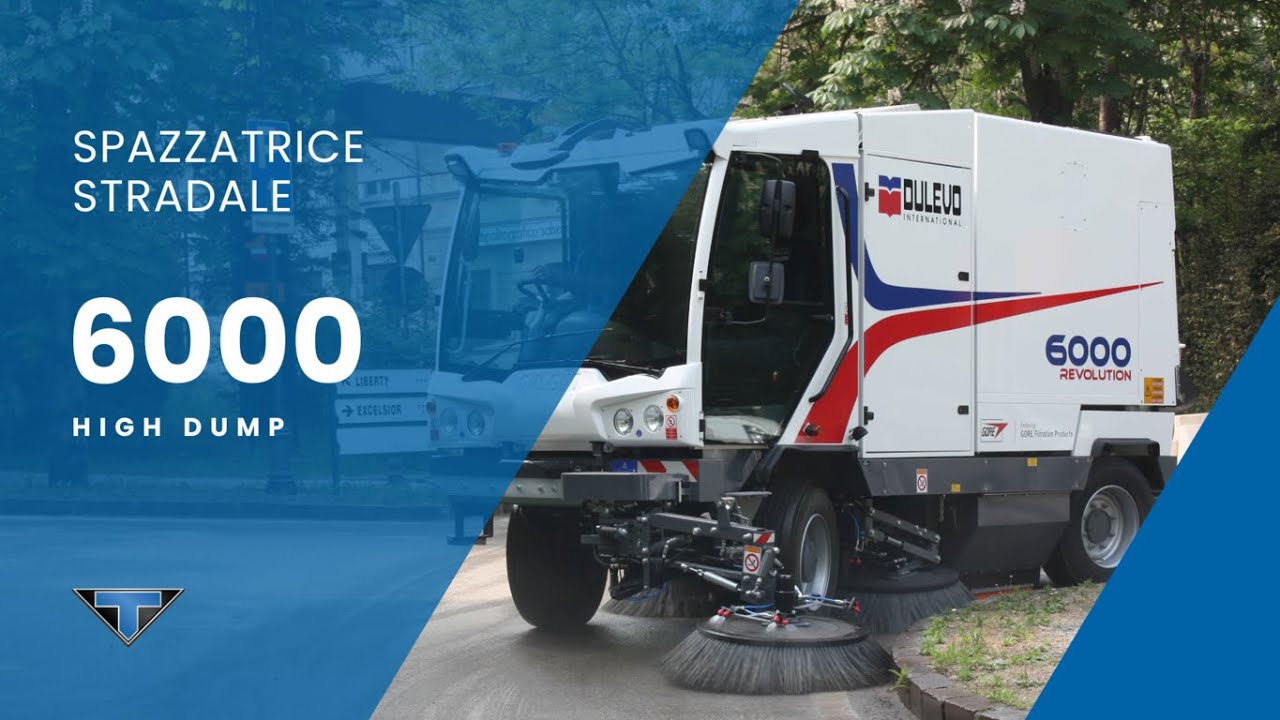 [COME FUNZIONA] SPAZZATRICE STRADALE MECCANICA-ASPIRANTE 6000