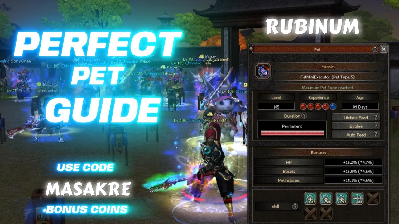 How To Make a Perfect Pet on Rubinum (Cheap Method)