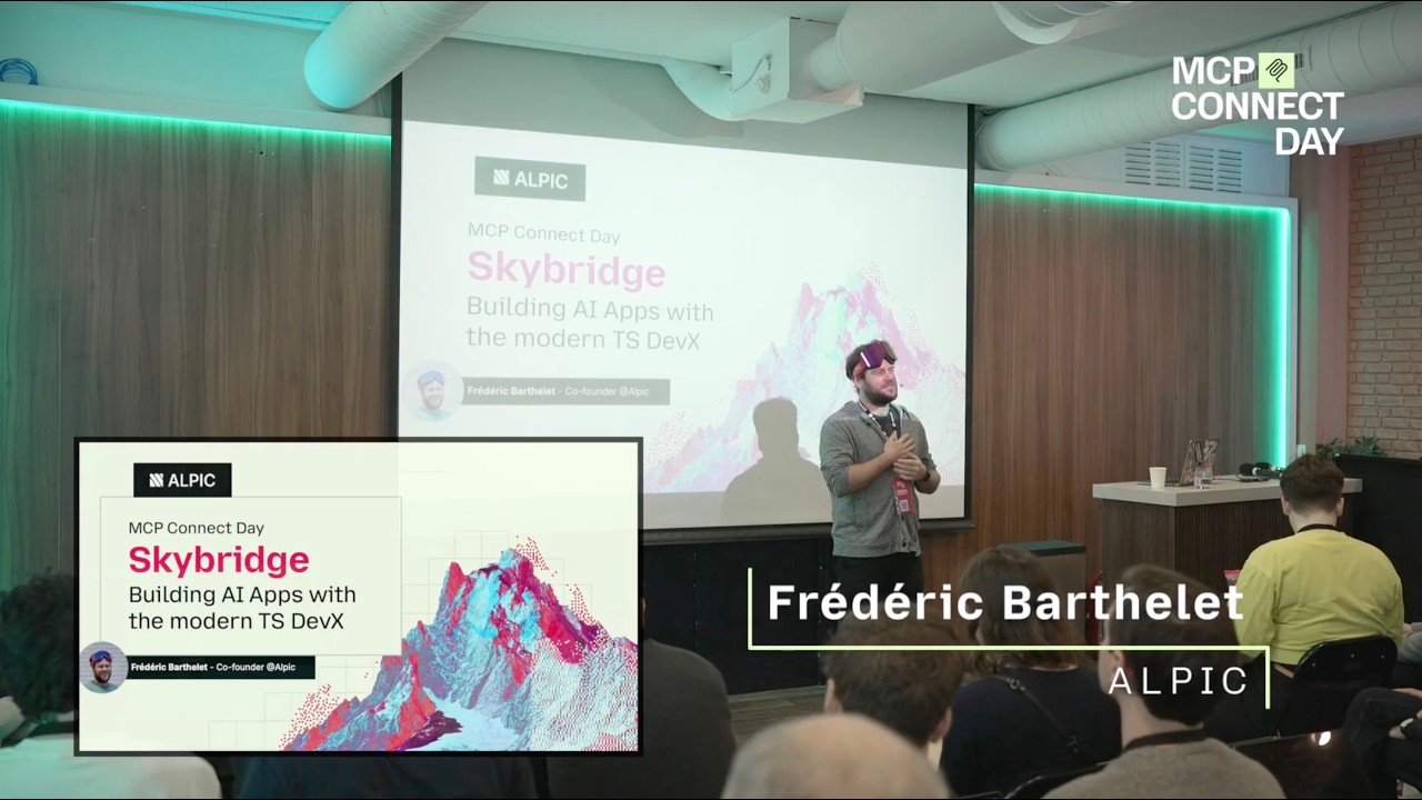 Frédéric Barthelet at MCP Connect Day