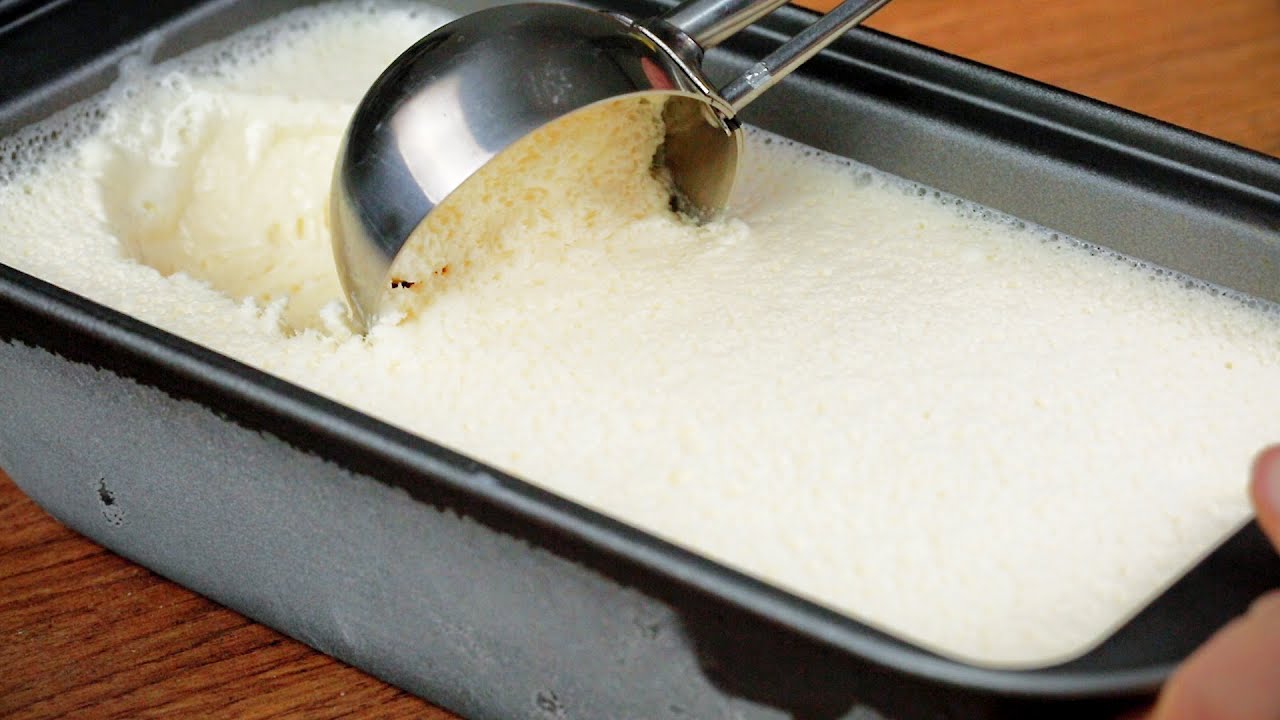 3 Ingredient ICE CREAM without cream / Easy Homemade Ice Cream Recipe (Only 3-Ingredients)