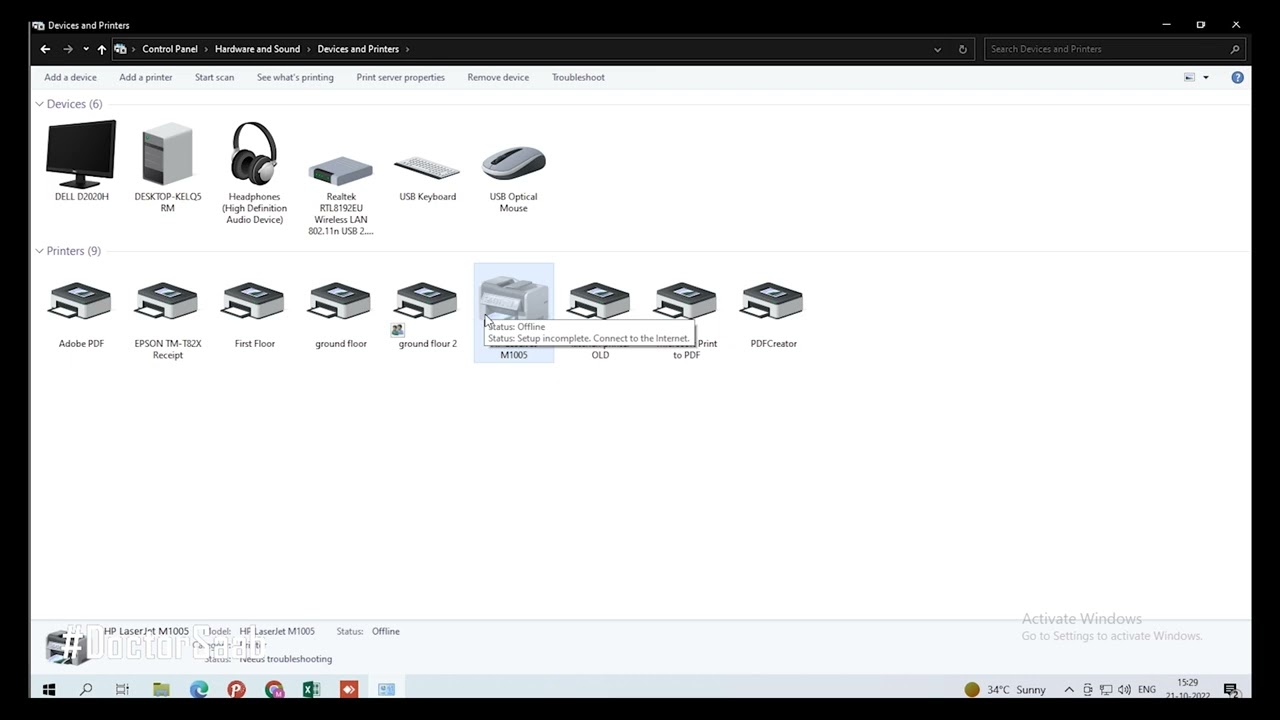 How To Make Printer Online #cc #computerclinics #computerclinic