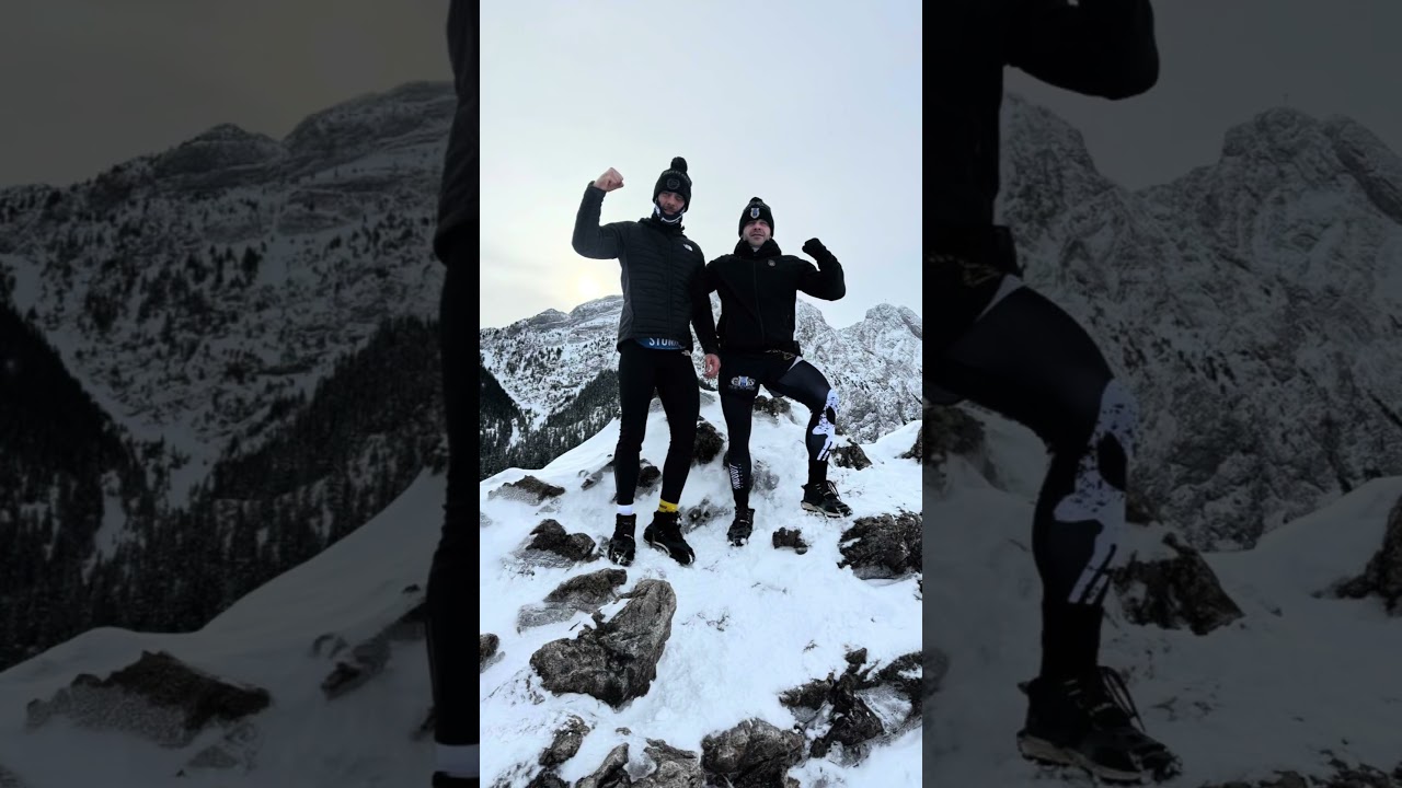 Szybkie wejście, wielkie widoki 🏔️❄️💪 