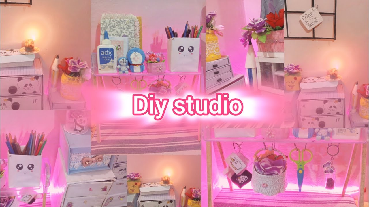 Diy studio with jugad/ diy tripod/diys/crafts/ dream studio/subscribe