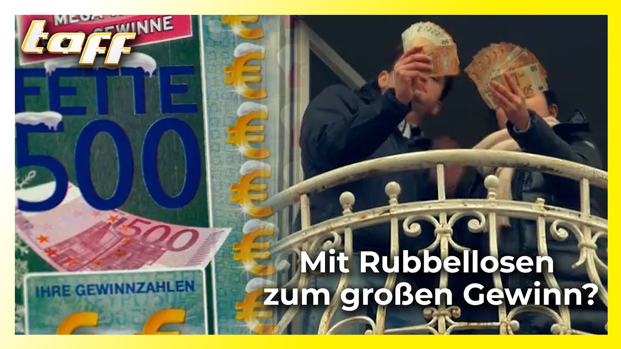 2000 Euro für Rubbellose? Was steckt hinter dem Rubbel-Hype? | taff | ProSieben