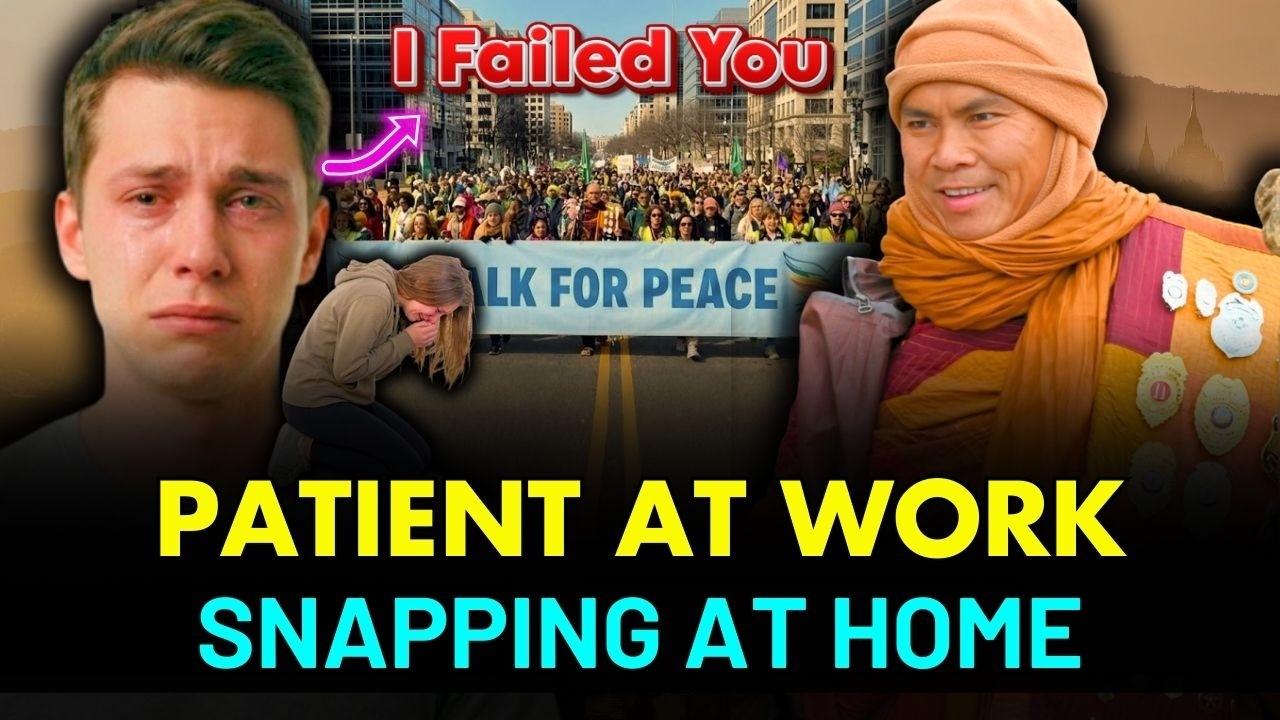 The Monk Reveals Why You Are Nice To Strangers But Angry With Loved Ones | Walk For Peace 2026