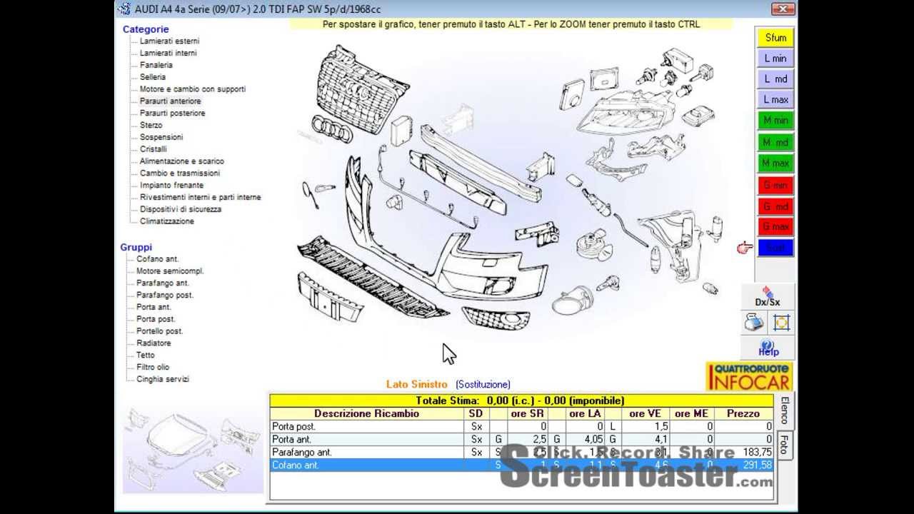 ROCK - Programma preventivi Carrozzeria