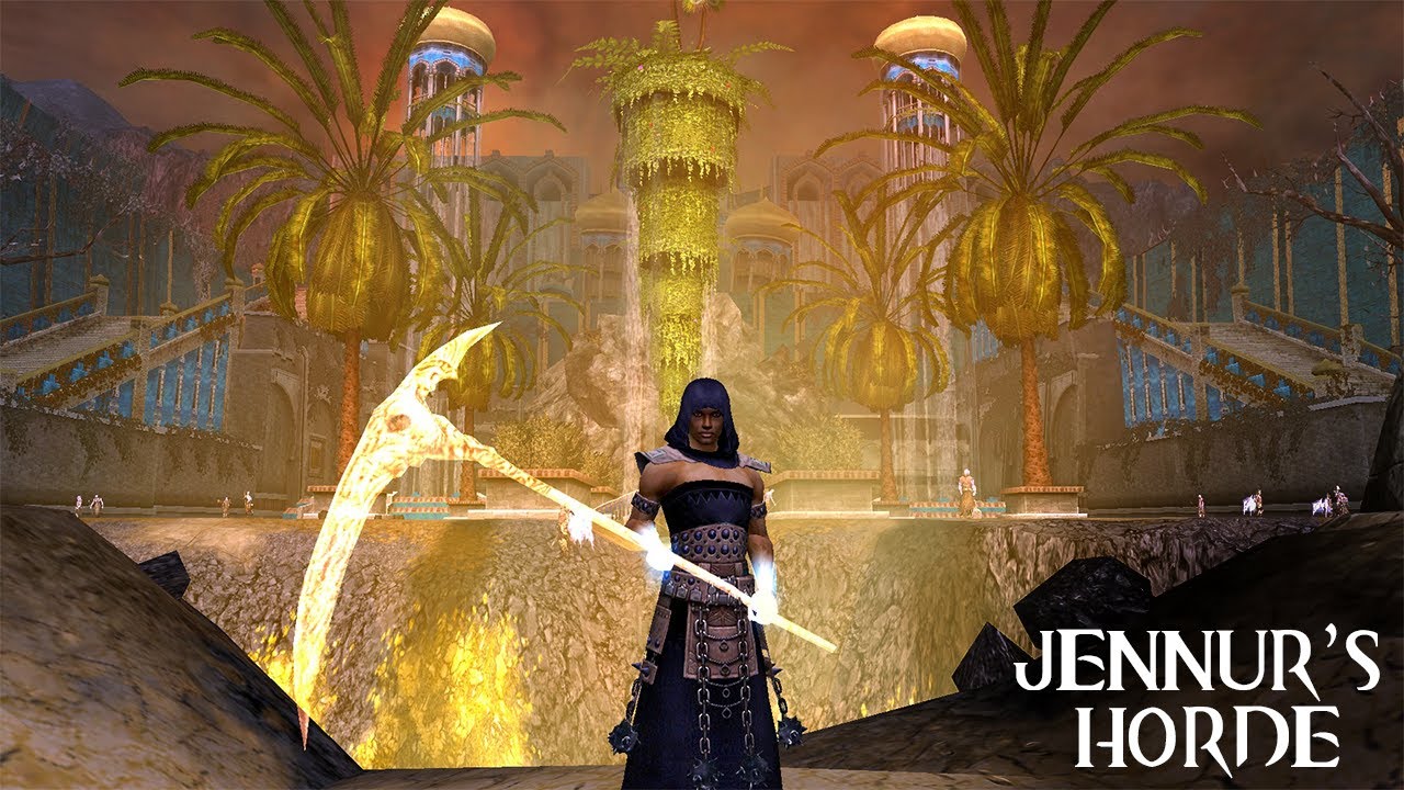 Guild Wars Hard Mode Mission Guides [Nightfall] #14 Jennur's Horde [no cons]