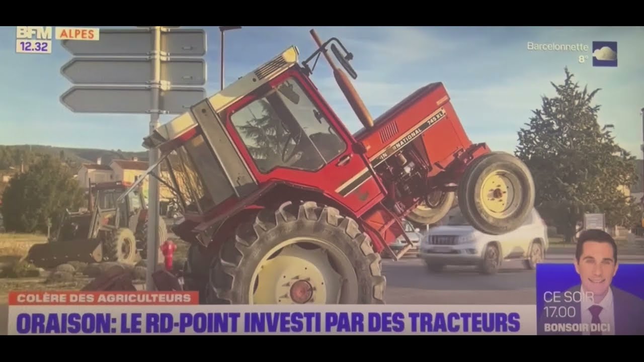 Agriculteurs en colère - Oraison 04
