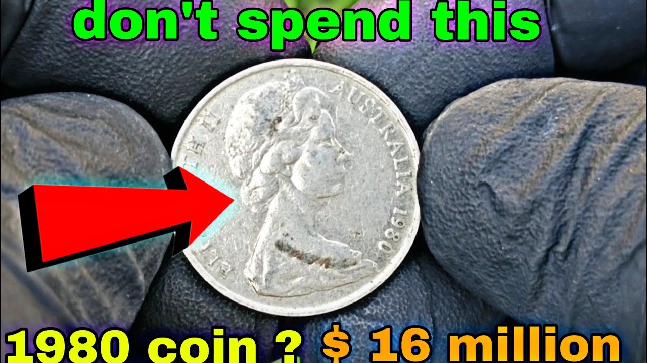 10 cent coin of Australia 1980
