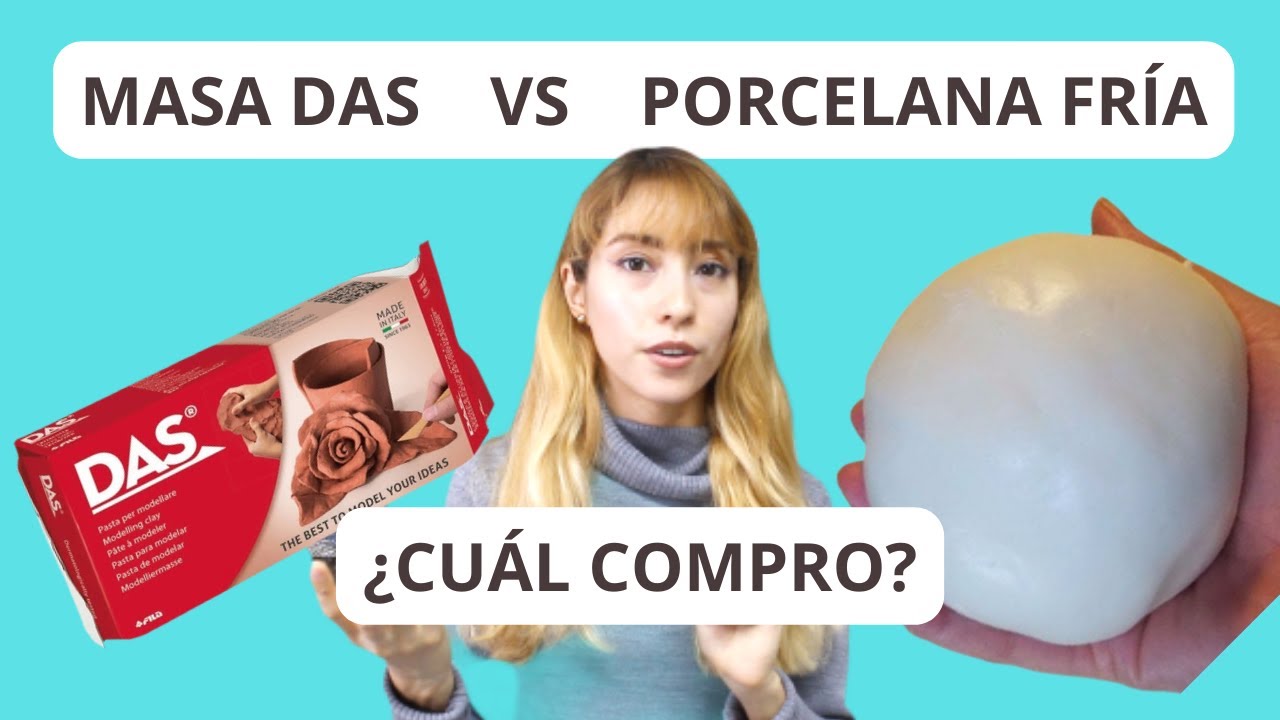 MASA DAS vs PORCELANA FRÍA ¿Qué plastilina DEBO USAR?