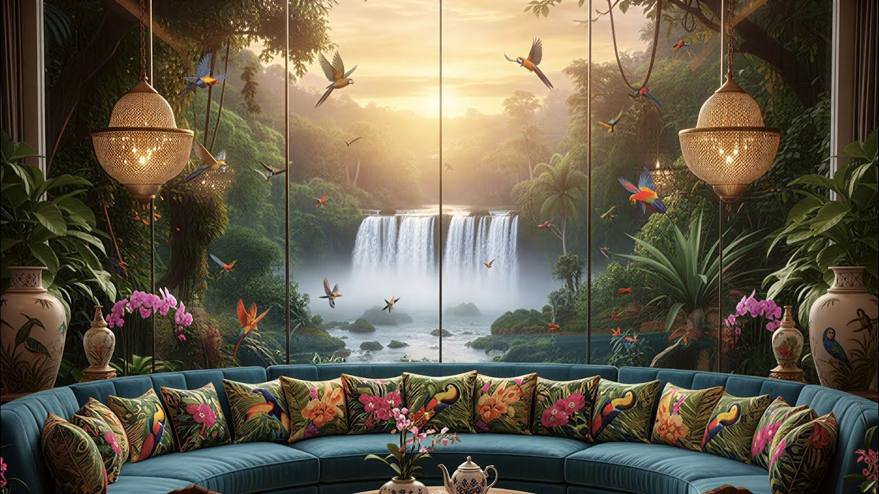 Organic House ~ Jungle Sanctuary Mix | Deep Melodic House & Tropical Vibes | Nightscape Lounge