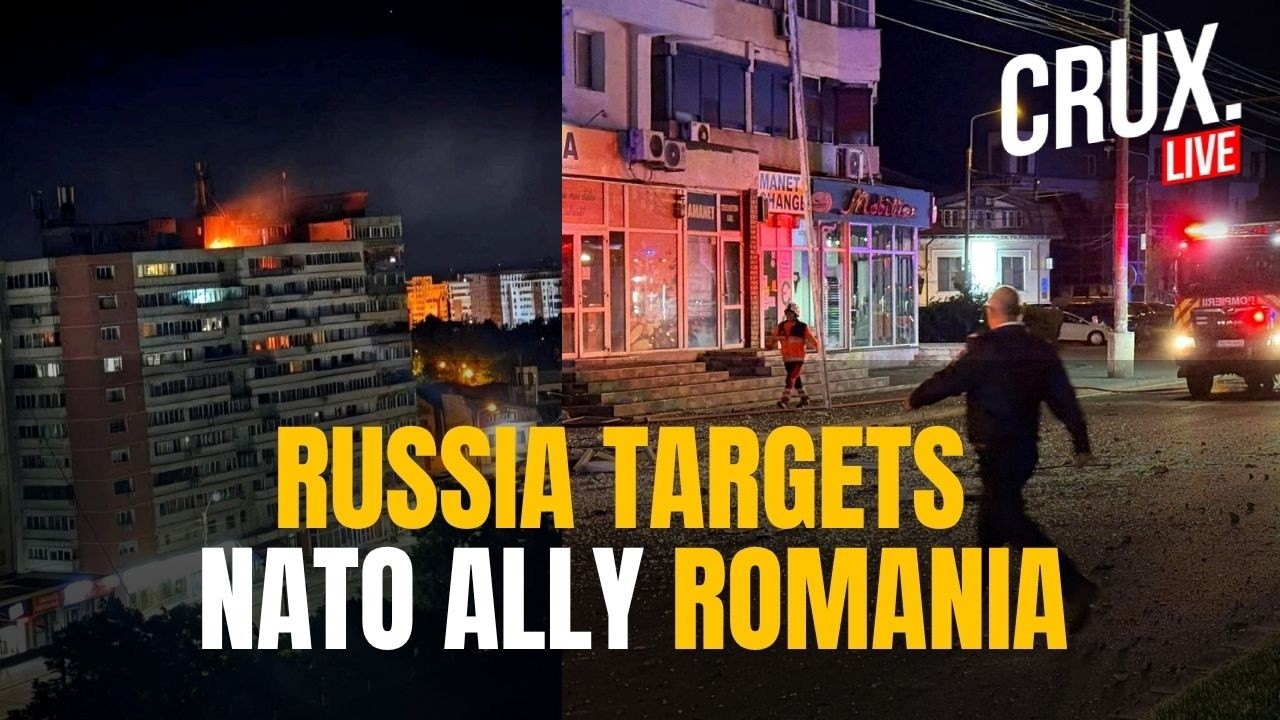 Breaking Live | Romania Hit By Russian Drone Strike In Galati, Two People Injured| Ukraine| Putin
