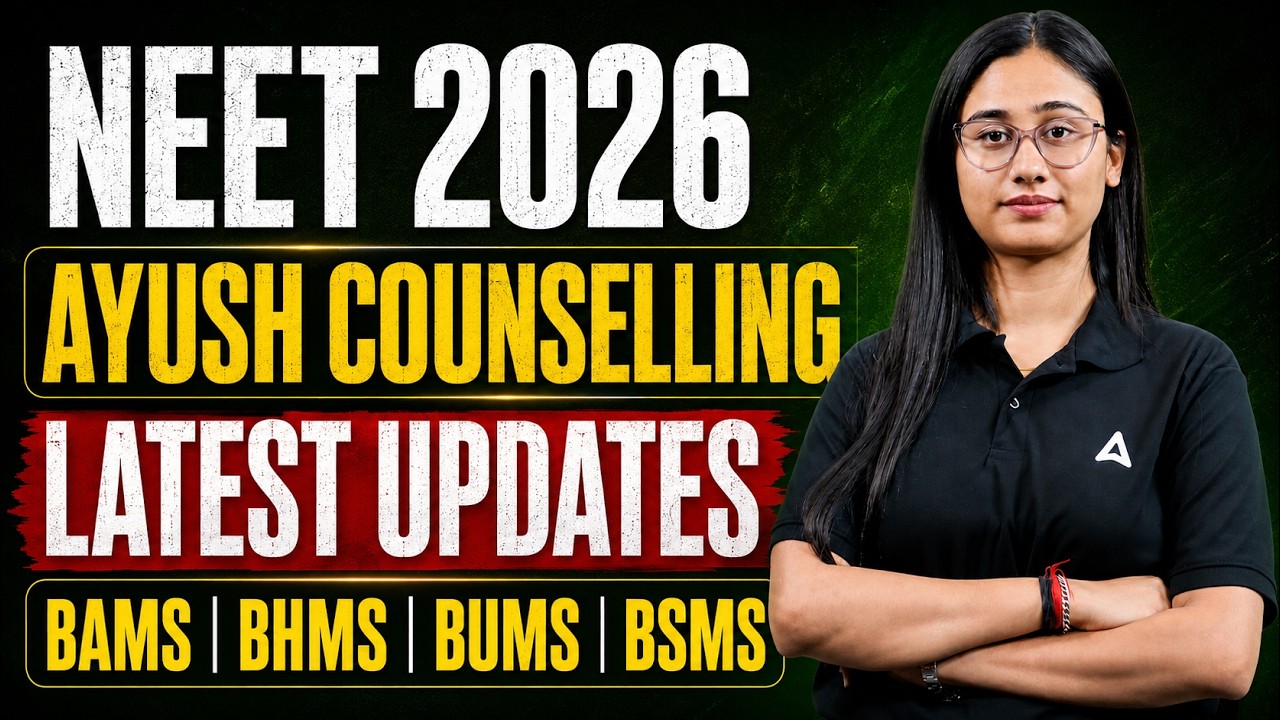 NEET Ayush COUNSELLING 2026 🚨 Latest Update | BAMS | BUMS | BHMS | BSMS | Bharti Ma'am