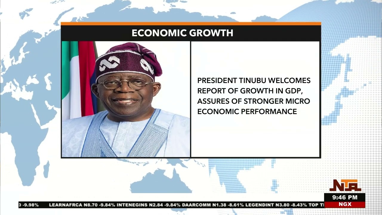 GDP Growth Hits 4.43% as Tinubu Welcomes Latest NBS Report