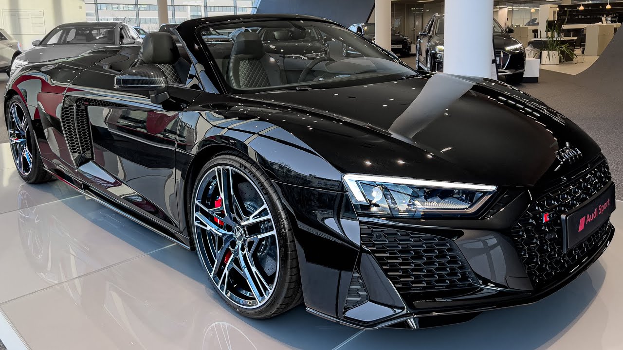 2023 Audi R8 Spyder - Interior and Exterior Details