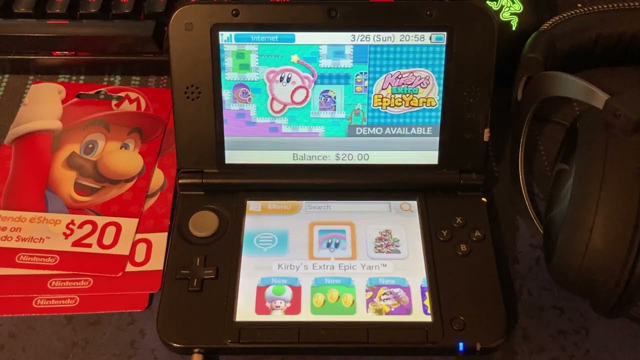 Making one last purchase on the Nintendo 3DS eShop