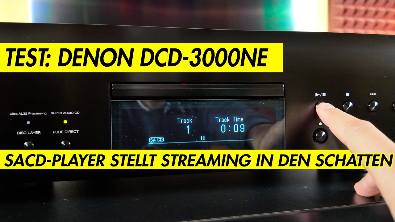 Denon DCD-3000NE | Der Disc-Man fürs High-End HiFi! 🎧 SACD-Player im Test