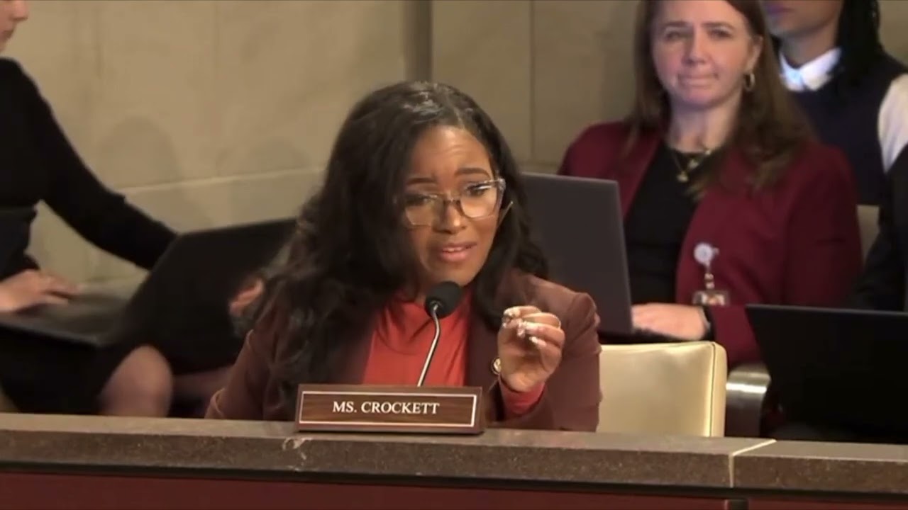 “This Is the Real Fraud Congress Won’t Investigate” Rep. Jasmine Crockett