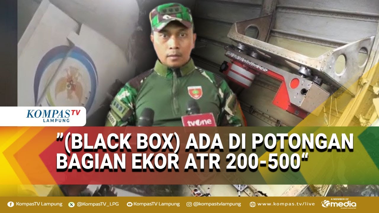 BREAKING NEWS | Black Box Pesawat ATR 200-500 Diduga Ditemukan