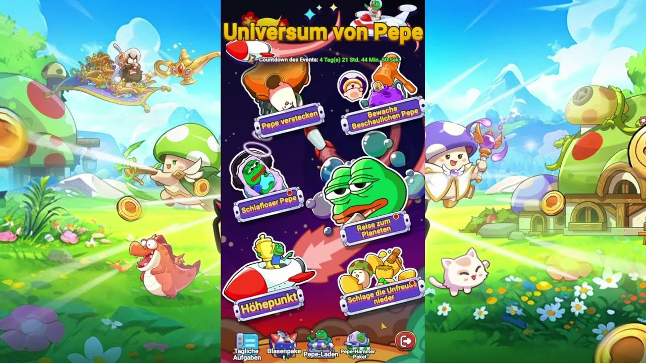 ALL IN ONE GERMAN PEPE GUIDE  - Legend of Mushroom