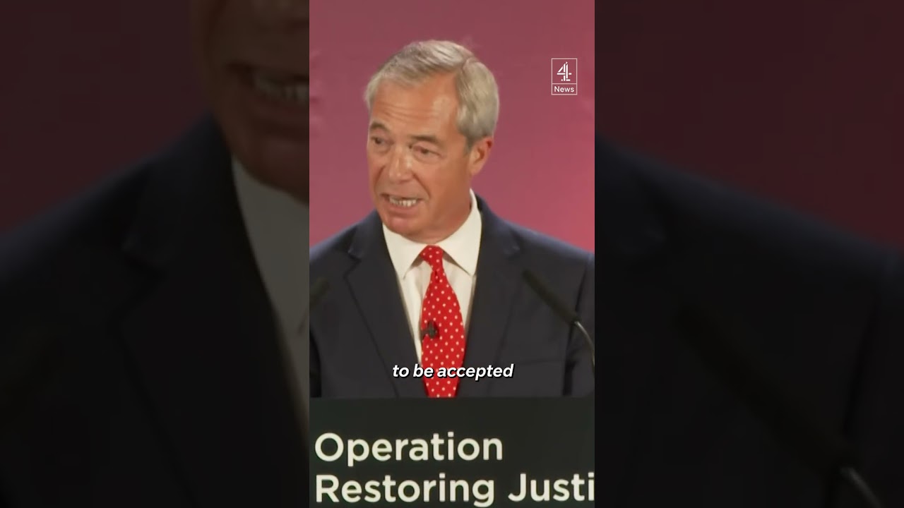 Nigel Farage on Reform UK's deportation plans