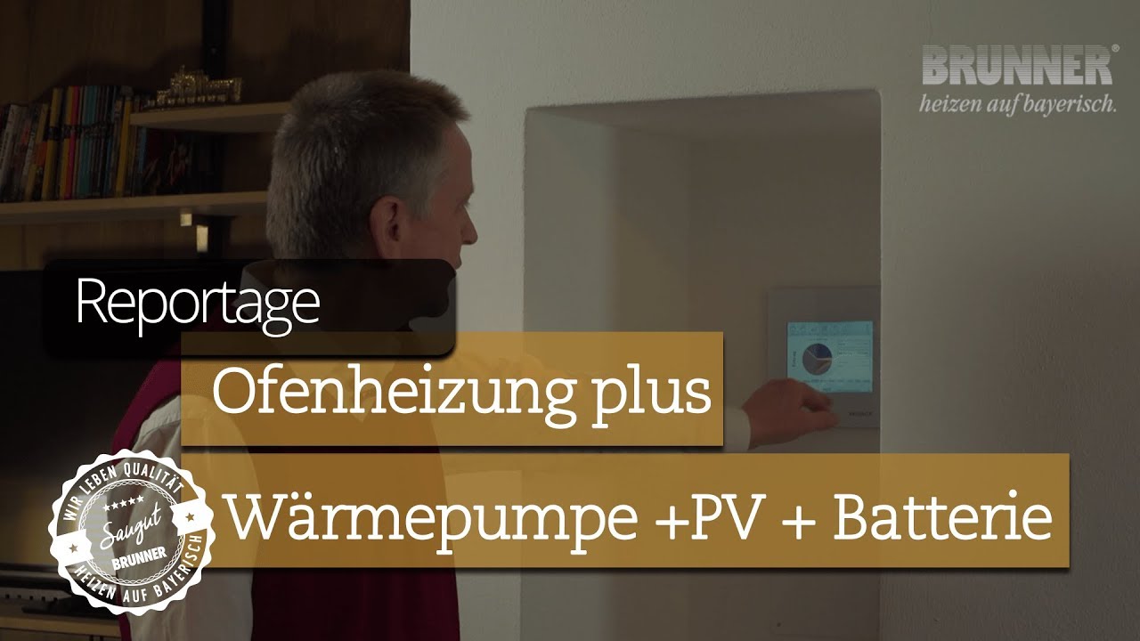 Ofenheizung plus Wämepumpe + PV + Stromspeicher