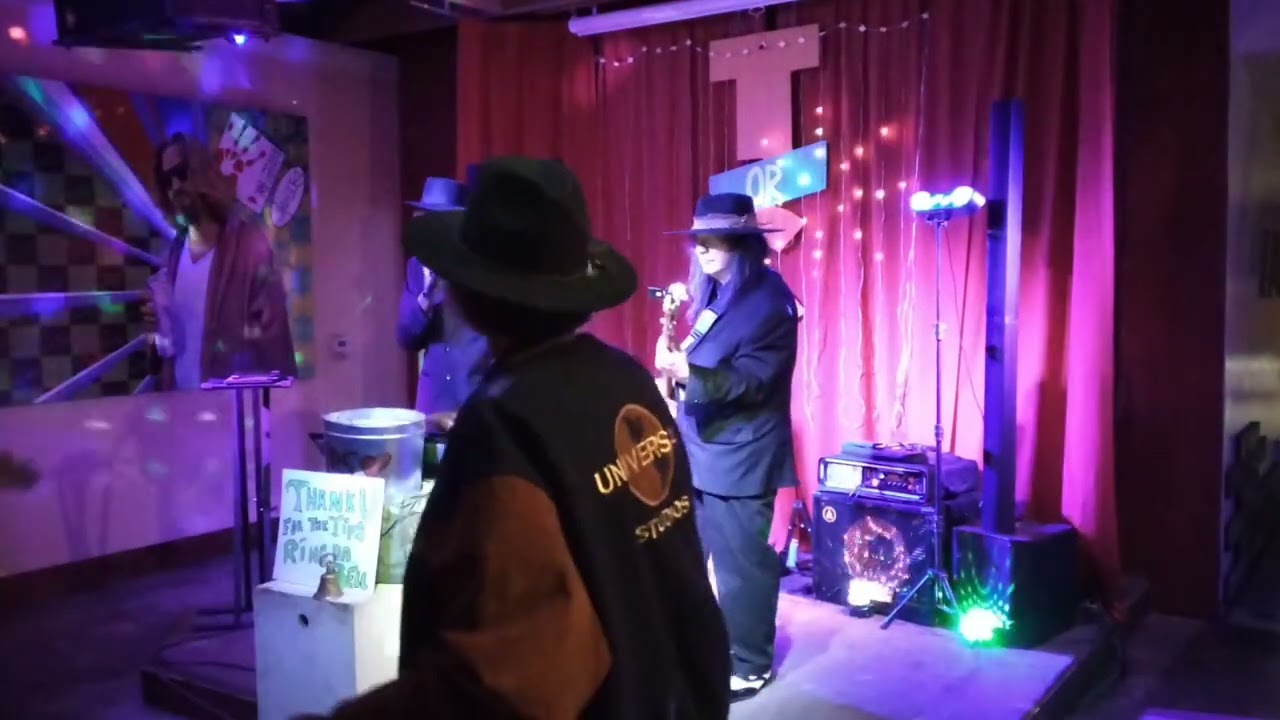 Sweet dreams The All Knighters Band Johnny Kreis bassist and Lawrence 'Ali 'Lyte vocalist 