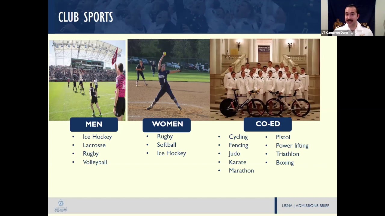 U.S. Naval Academy (Navy & Marine Corps) Presentation