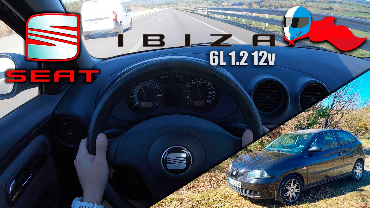 2004 SEAT Ibiza 6L 1.2 12v (47kW) POV 4K [Test Drive Hero] #164 ACCELERATION, ELASTICITY & DYNAMIC