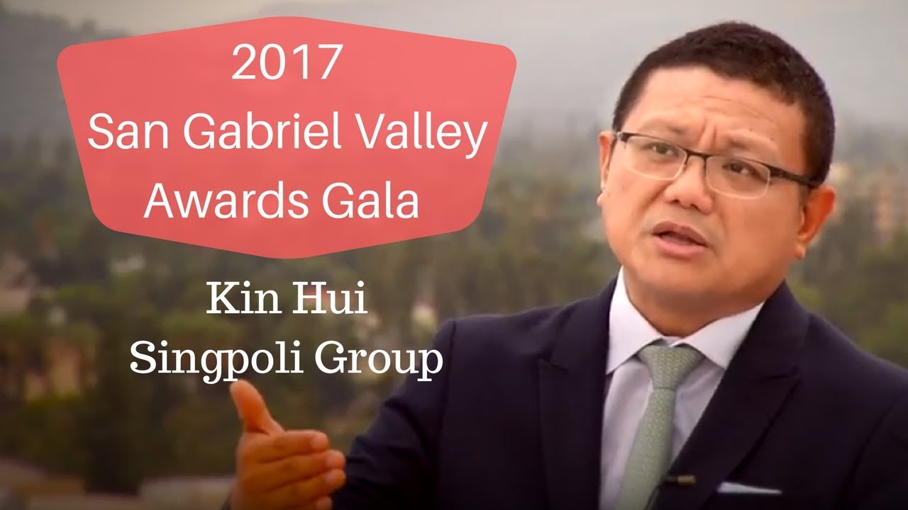 Kin Hui - CEO of the Year - 2017 San Gabriel Valley Awards Gala