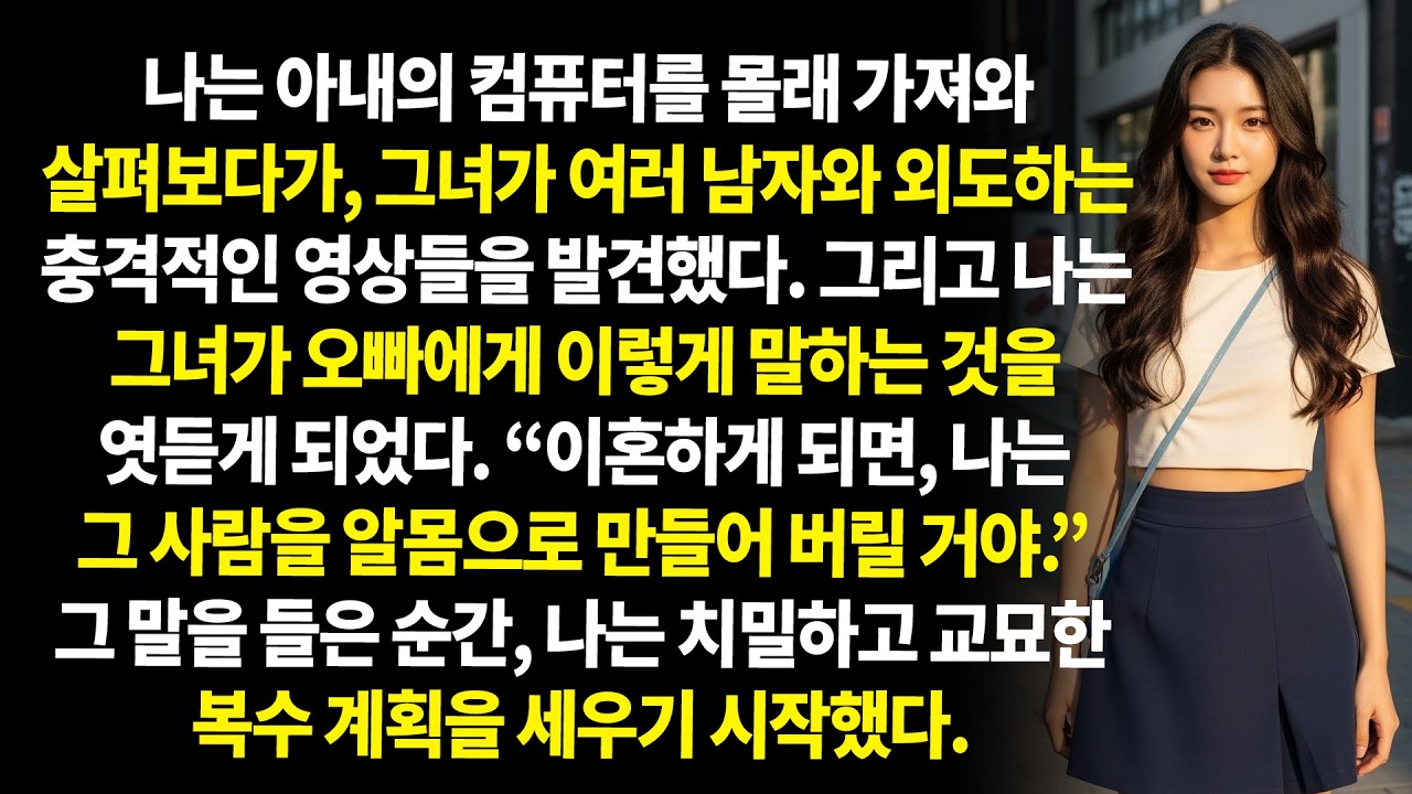 🔥 아내가 두 사람과 불륜을 저질렀다 — 나는 이혼했고, 복수에 그녀는 충격에 말문이 막혔다 😱💥