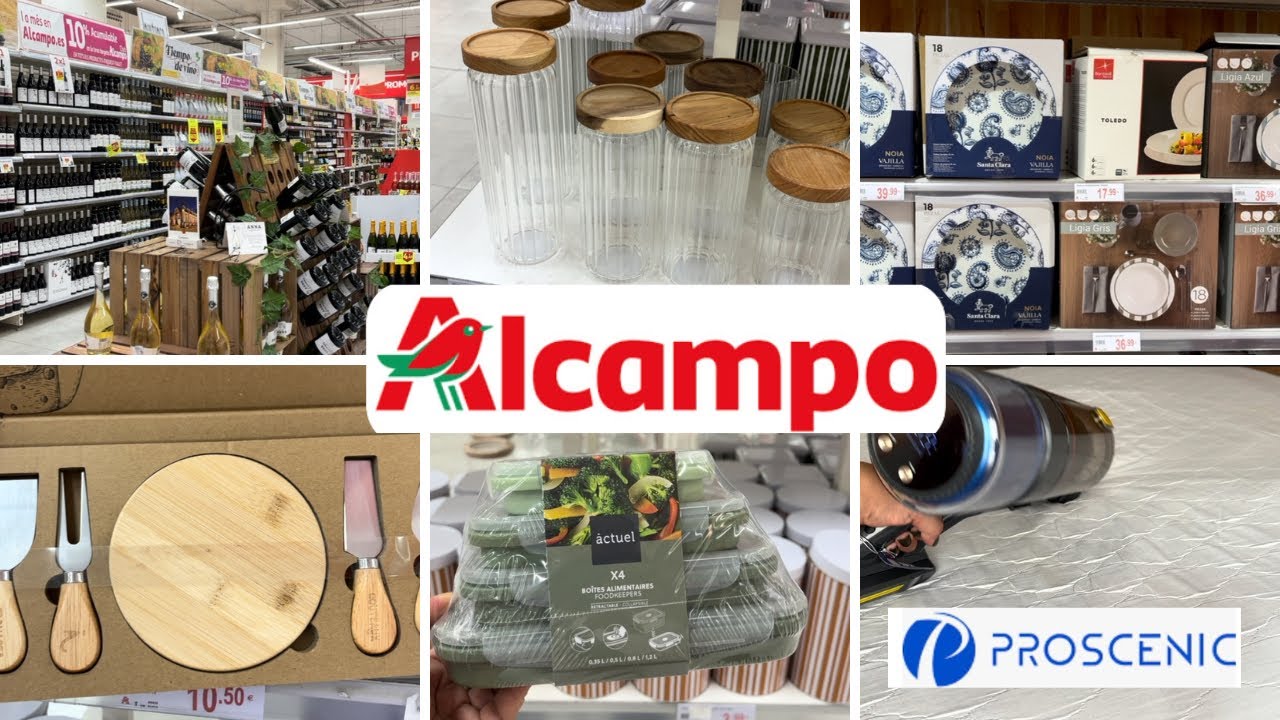 ALCAMPO NOVEDADES HOGAR + RUTINA DE CADA MAÑANA  @Proscenic @ElisHometv 